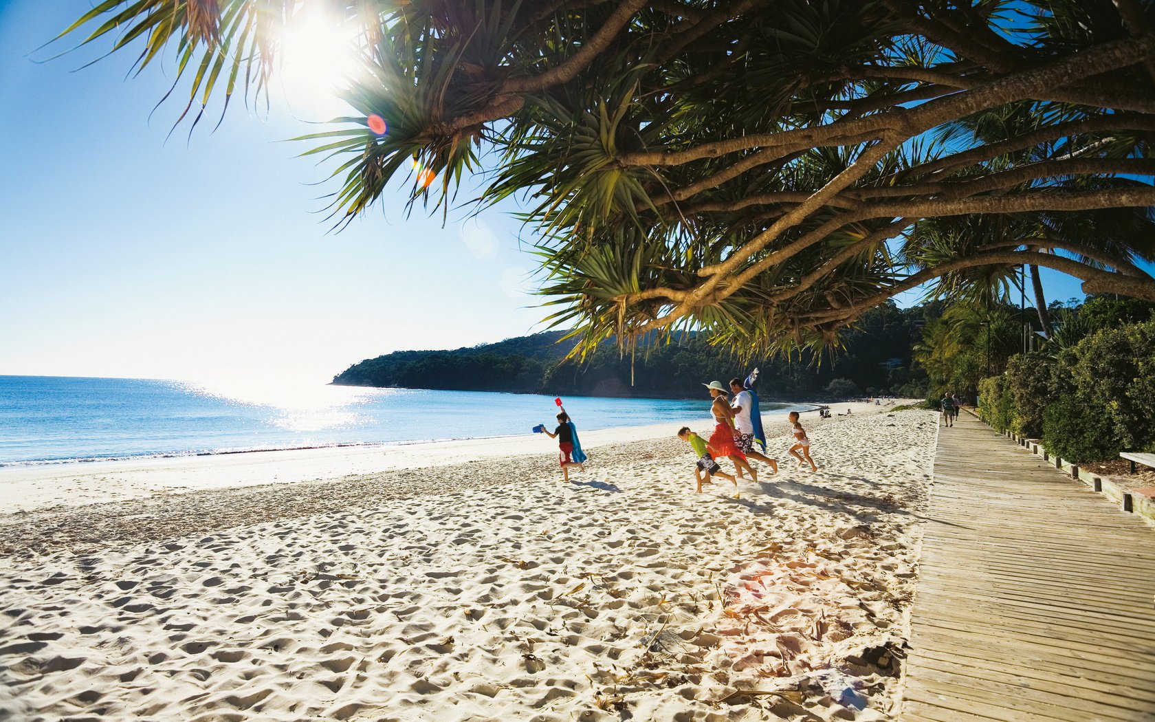 Обои пляж, пальмы, тропики, beach, palm trees, tropics разрешение 3464x2309 Загрузить