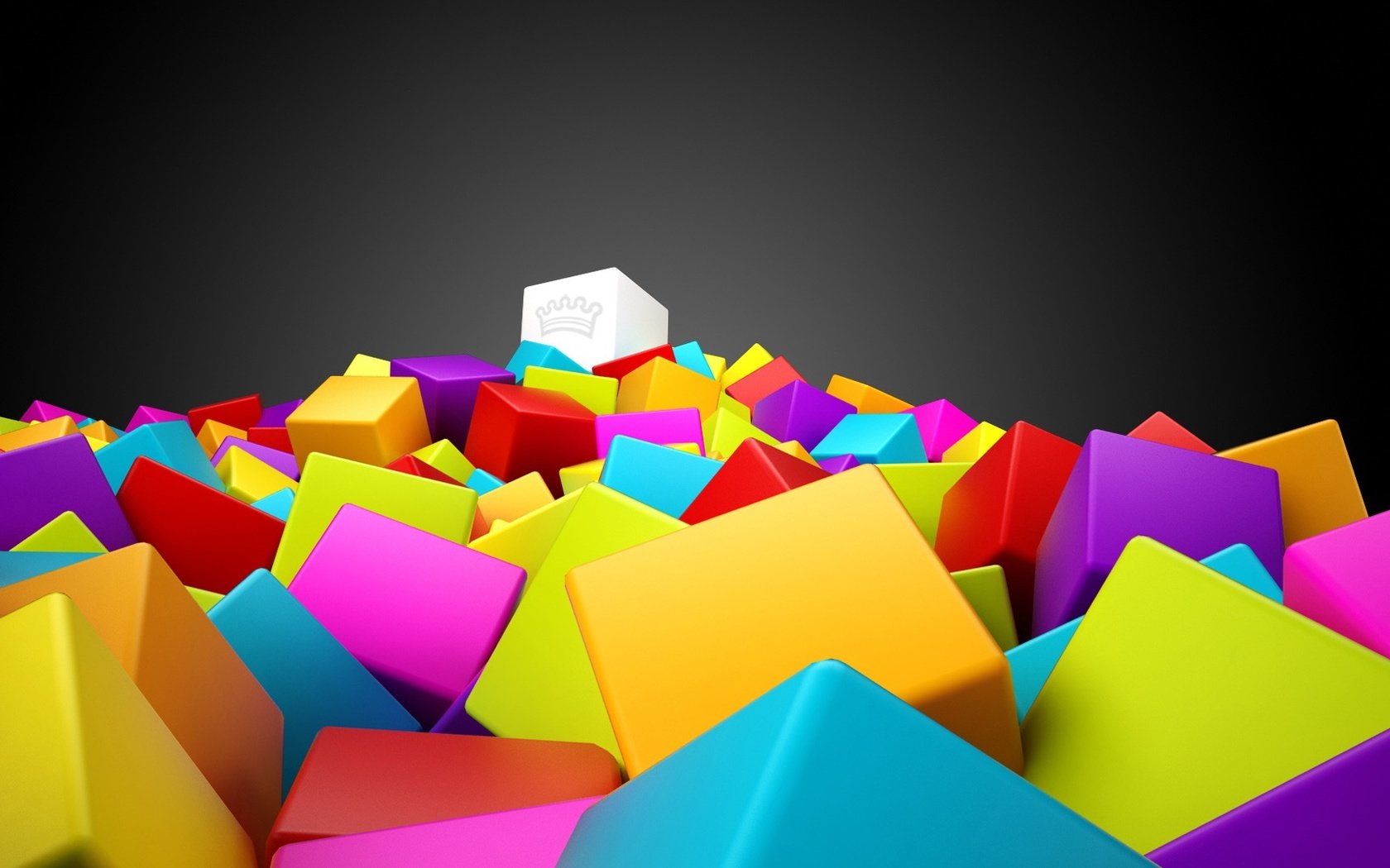 Обои разноцветные, кубики, квадраты, 3d графика, 3d colorful squares, colorful, cubes, squares, 3d graphics разрешение 1920x1080 Загрузить