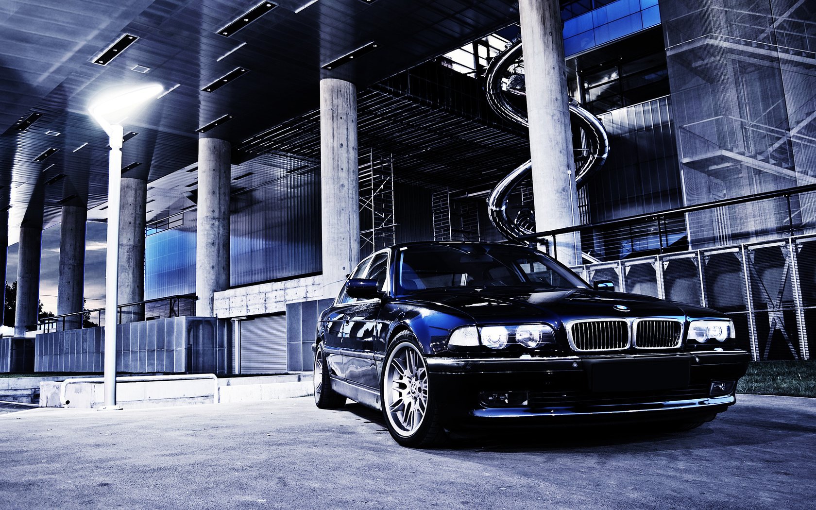 Обои семерка, e38, бумер, bmw 740, bumer, seven, boomer разрешение 2560x1600 Загрузить