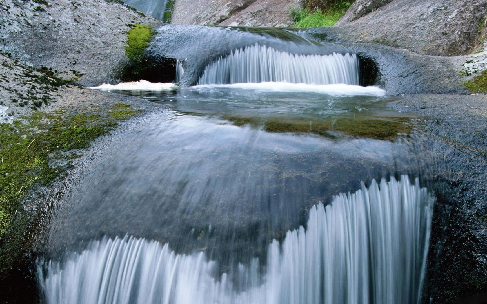 Обои вода, река, природа, водопад, water, river, nature, waterfall разрешение 2560x1600 Загрузить