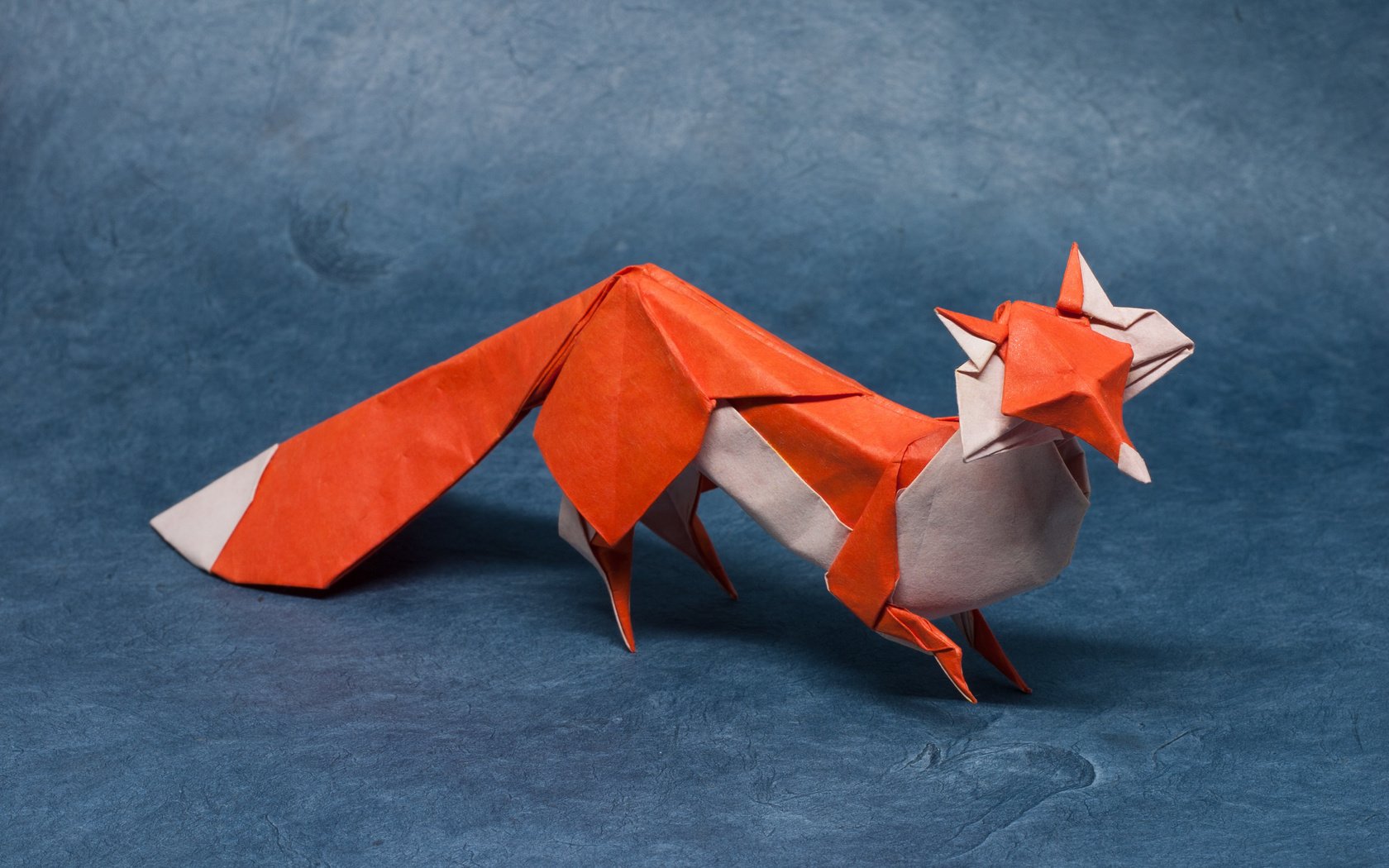 Обои бумага, лиса, хищник, оригами, лисица, paper, fox, predator, origami разрешение 3072x2048 Загрузить