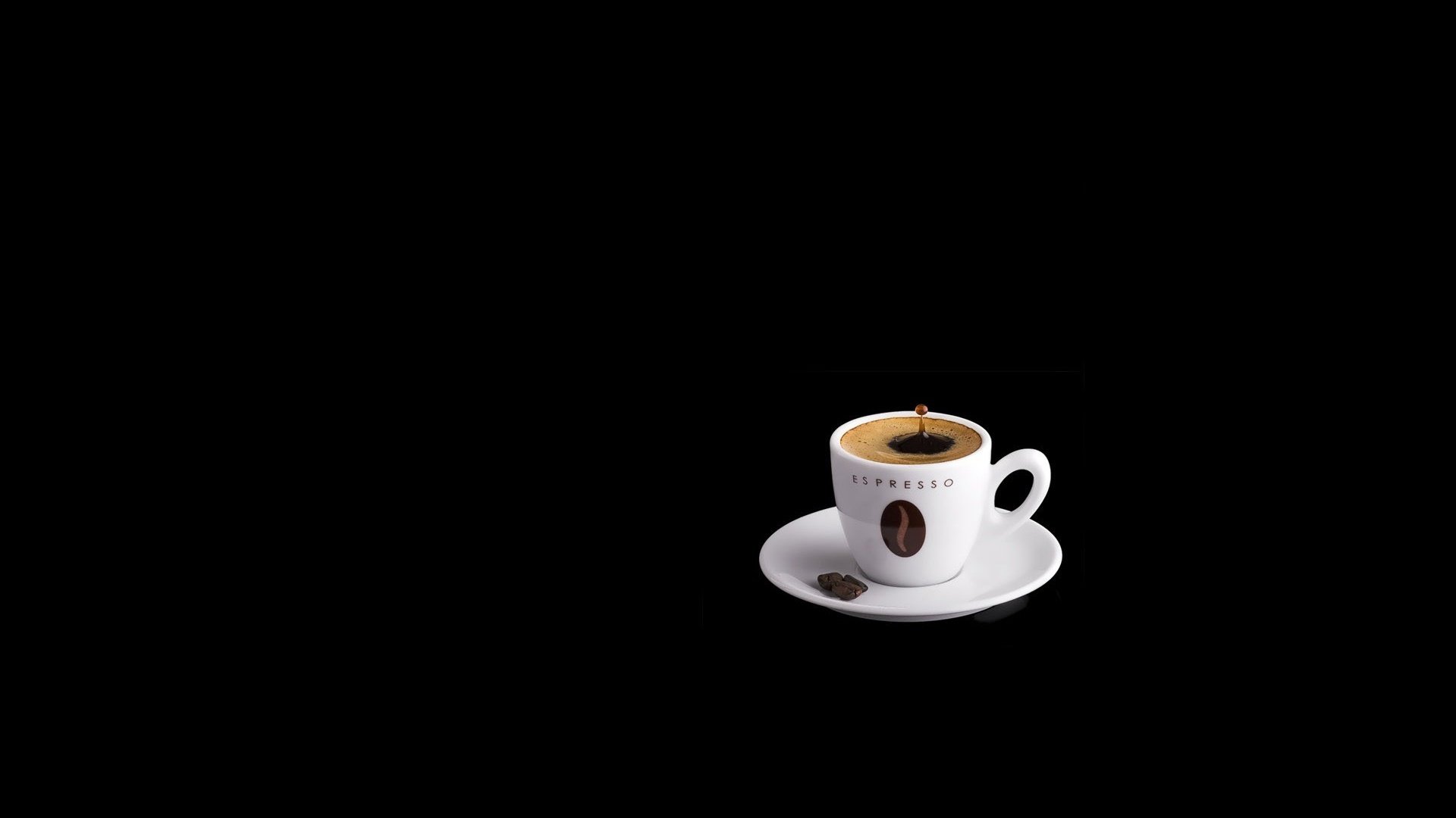 Обои кофе, черный фон, чашка, coffee, black background, cup разрешение 1920x1200 Загрузить