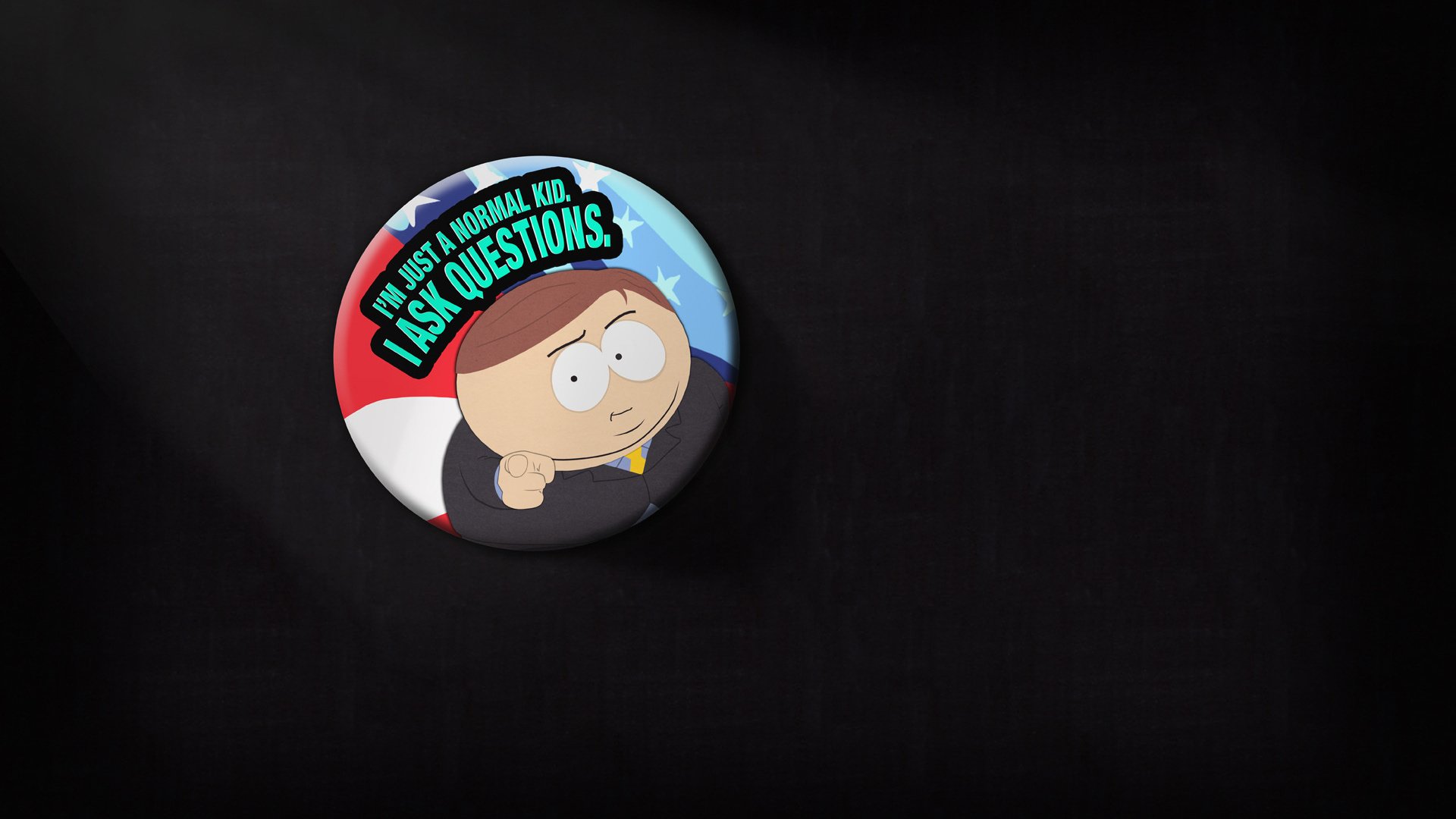 Обои минимализм, картман, выборы, агитация, южный парк, minimalism, cartman, elections, agitation, south park разрешение 1920x1200 Загрузить