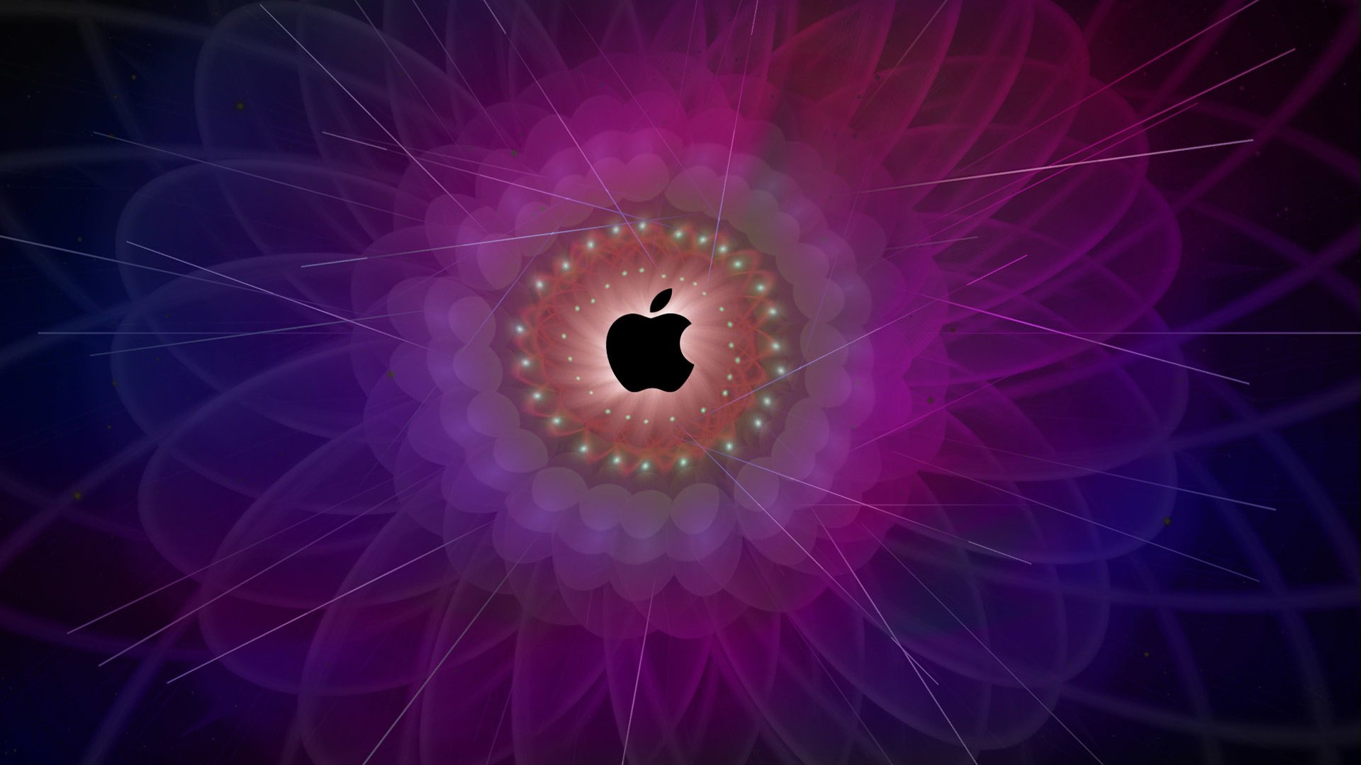 Обои свечение, логотип, эппл, glow, logo, apple разрешение 1920x1200 Загрузить