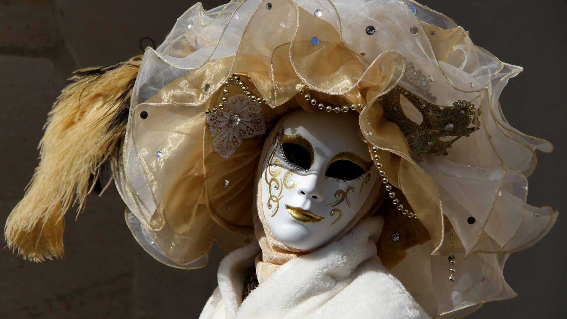 Обои маска, венеция, костюм, карнавал, mask, venice, costume, carnival разрешение 2400x1555 Загрузить