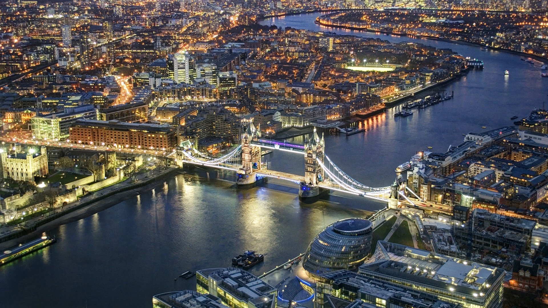 Обои лондон, темза, вид сверху, англия, тауэрский мост, london, thames, the view from the top, england, tower bridge разрешение 1920x1274 Загрузить