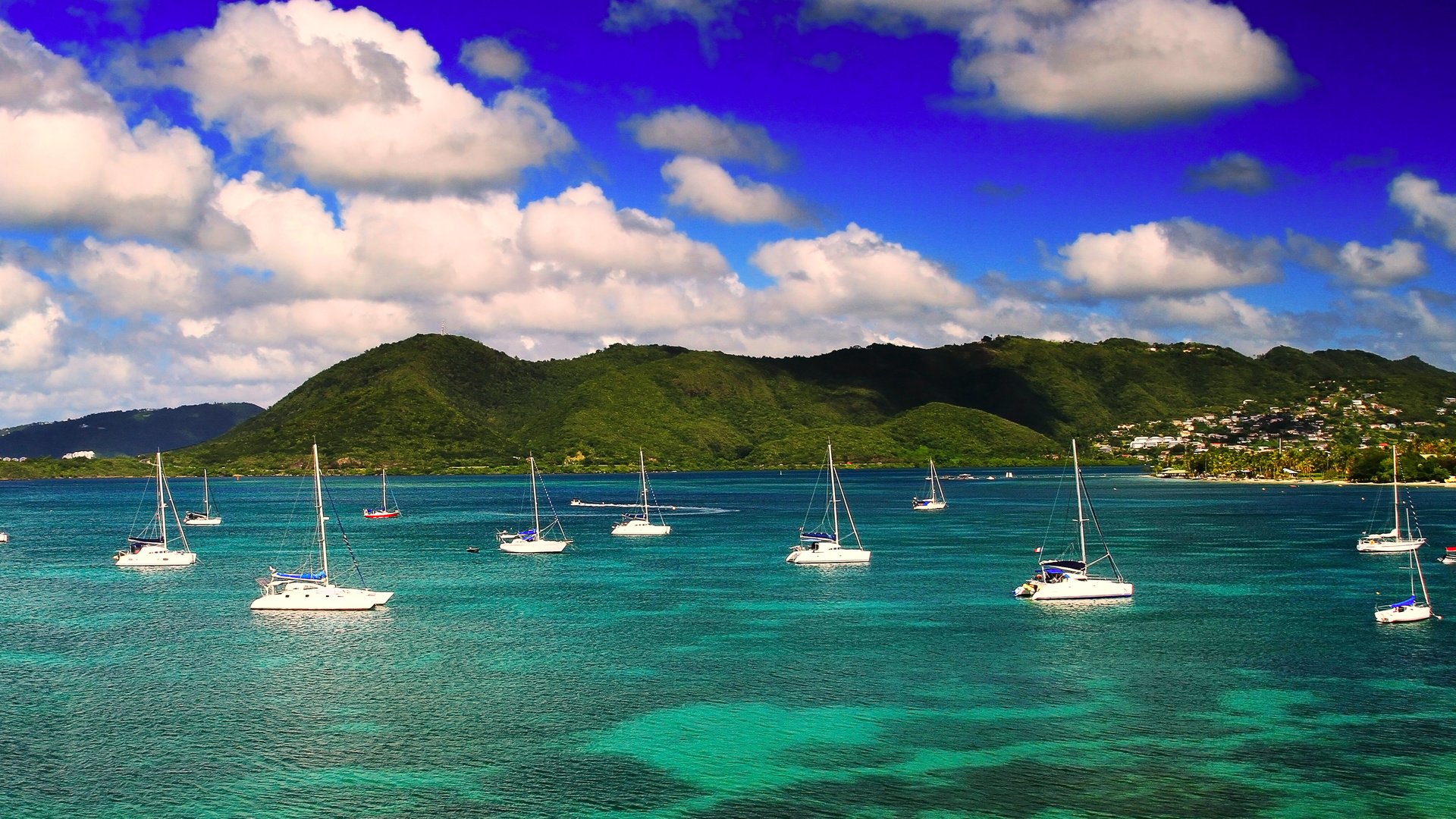 Обои пейзаж, море, яхты, landscape, sea, yachts разрешение 4112x2313 Загрузить