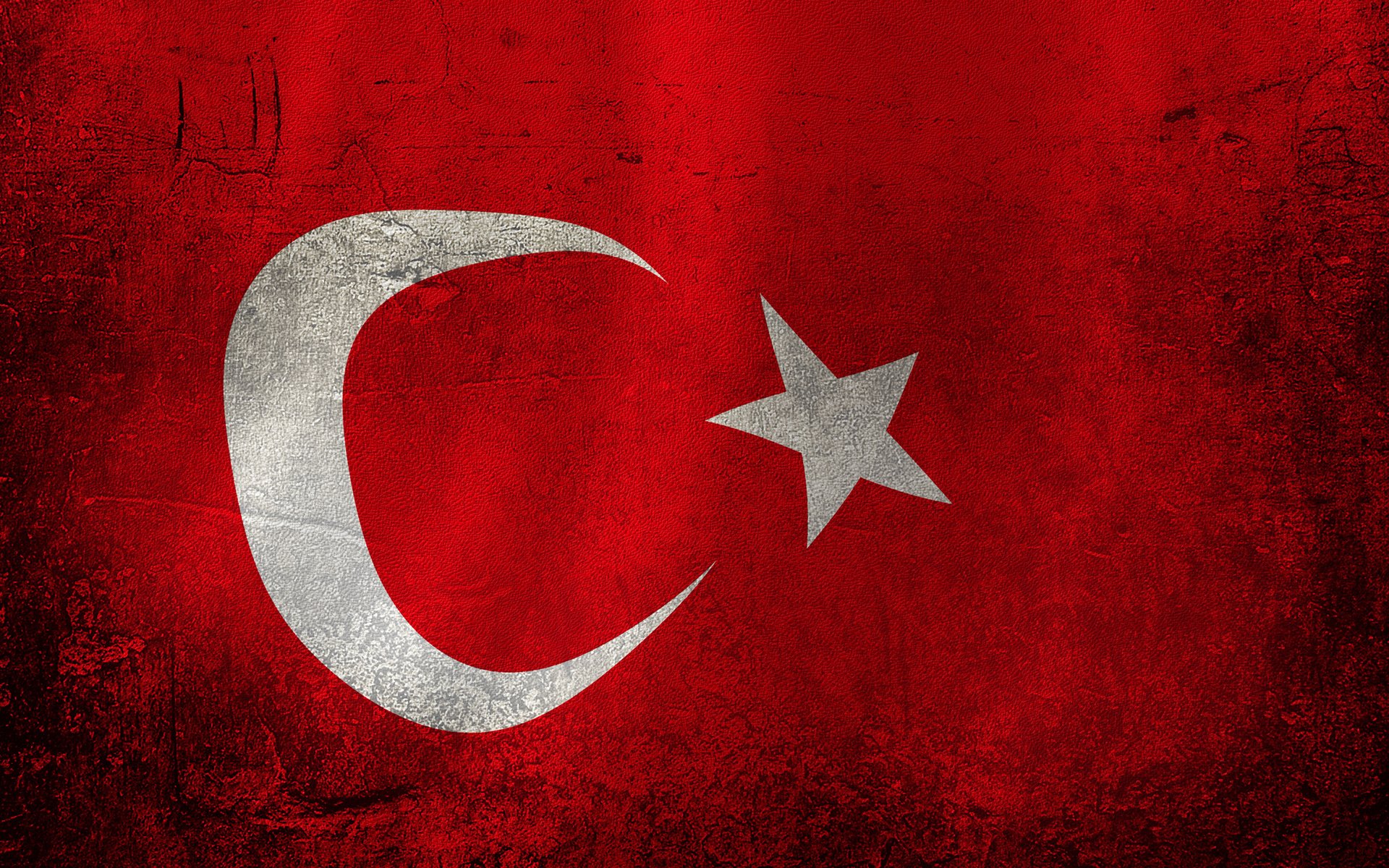 Обои красный, флаг, турция, red, flag, turkey разрешение 2560x1600 Загрузить