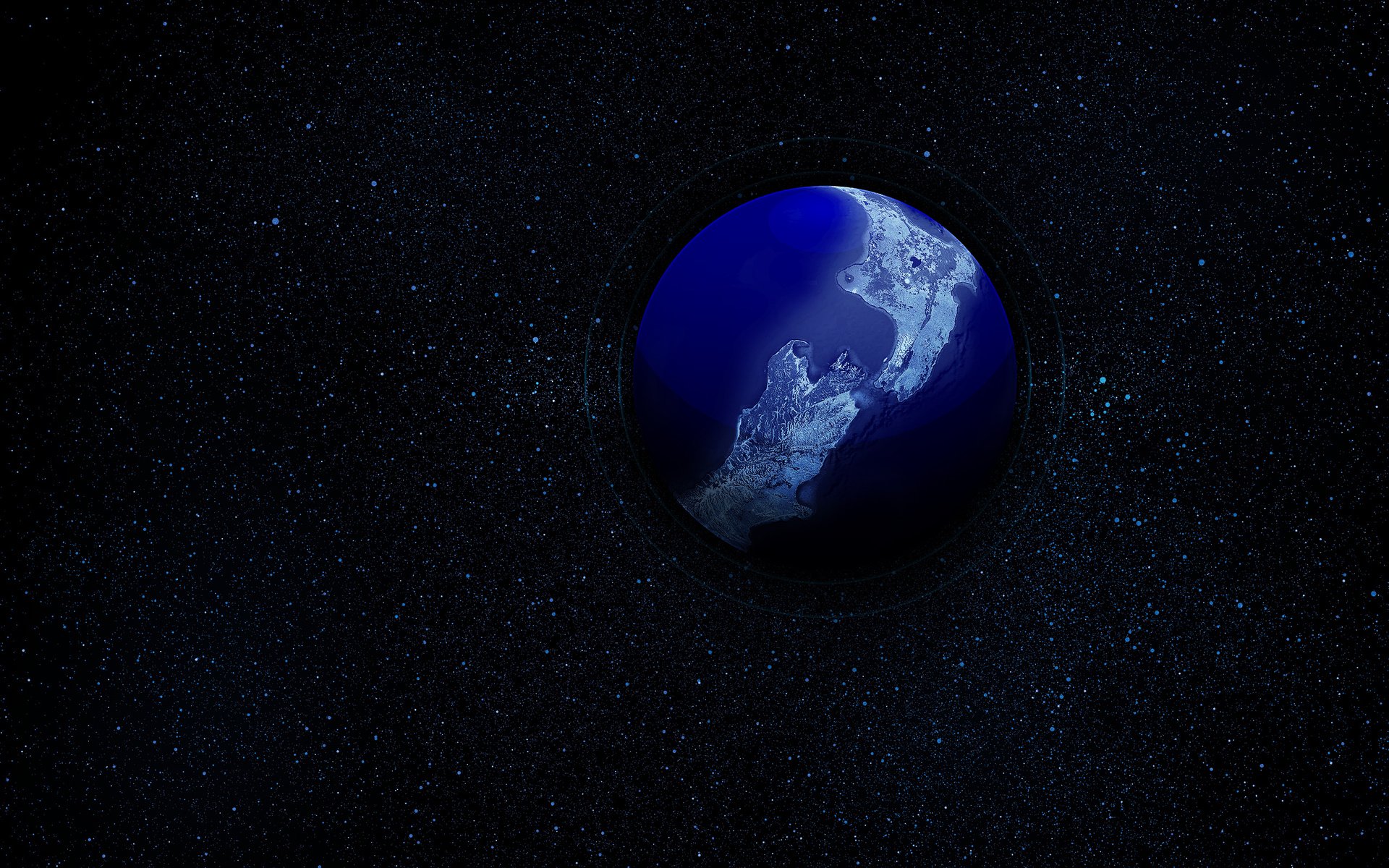 Обои звезды, планета, новая зеландия, визуализированая планета земля из космоса, stars, planet, new zealand, visualisierung planet earth from space разрешение 2560x1600 Загрузить