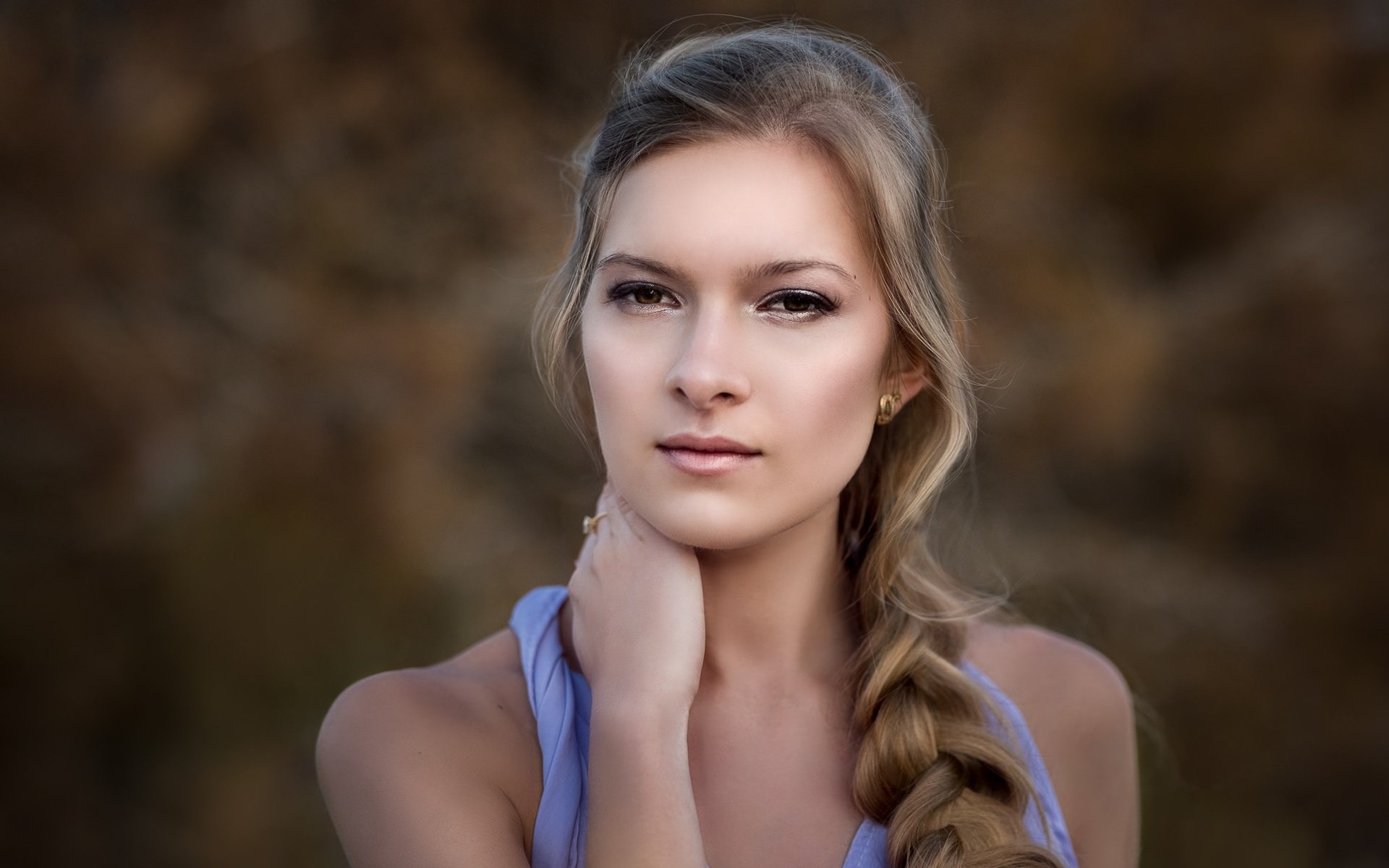 Обои девушка, взгляд, модель, лицо, коса, eslata volkova, girl, look, model, face, braid разрешение 2048x1367 Загрузить