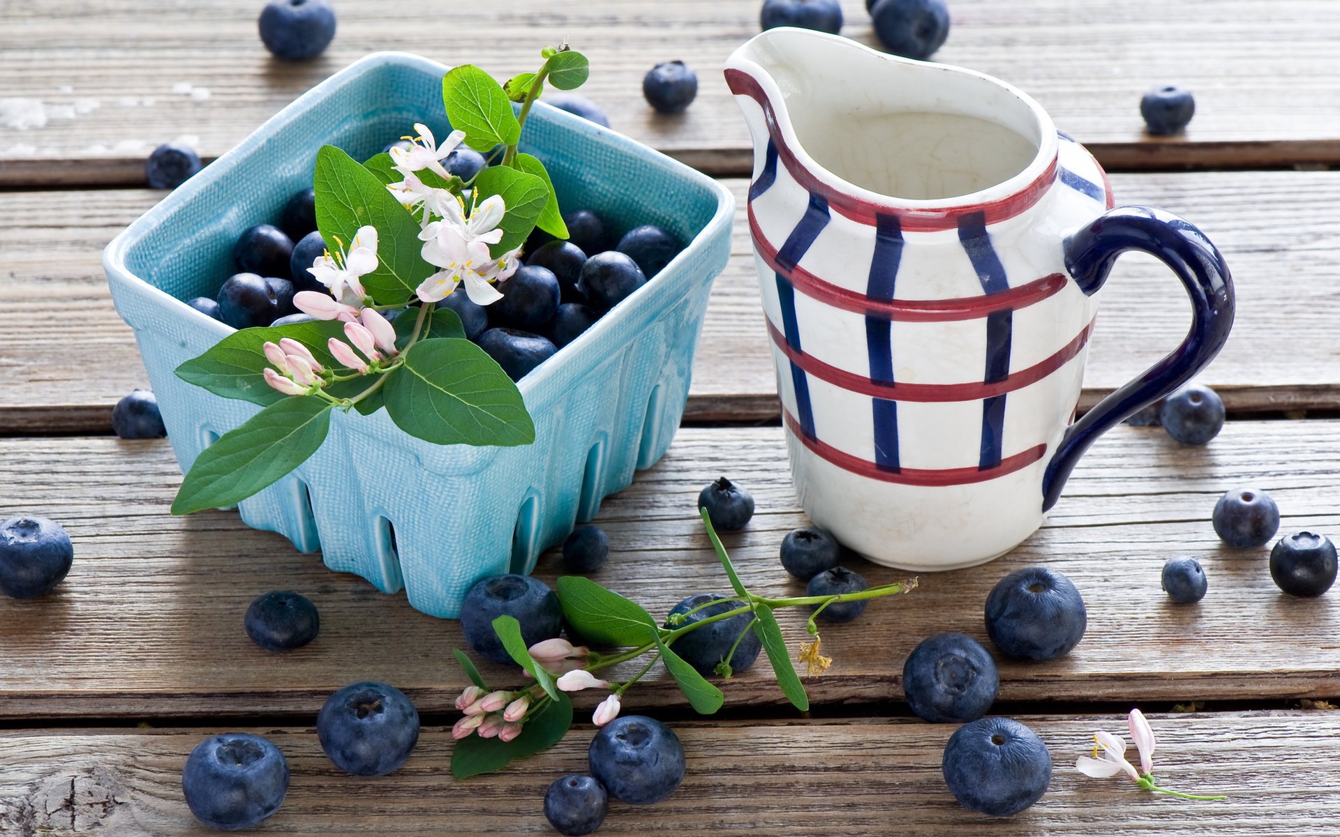 Обои ягоды, черника, кувшин, голубика, кувшинчик, yagody-chernika-golubika, berries, blueberries, pitcher, jug разрешение 2000x1314 Загрузить