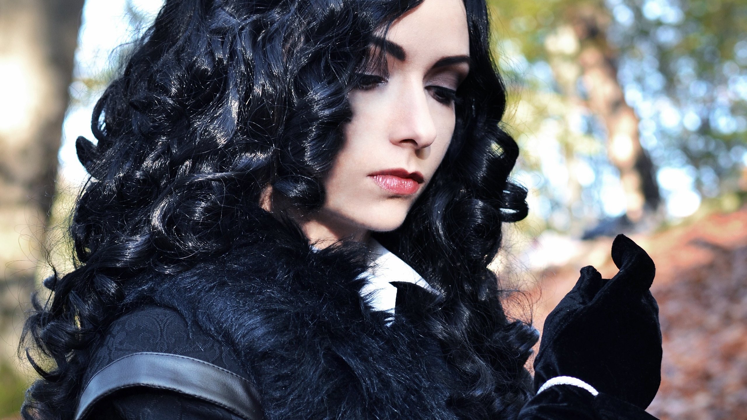 Обои девушка, косплей, yennefer, the witcher 3, girl, cosplay разрешение 3064x2641 Загрузить