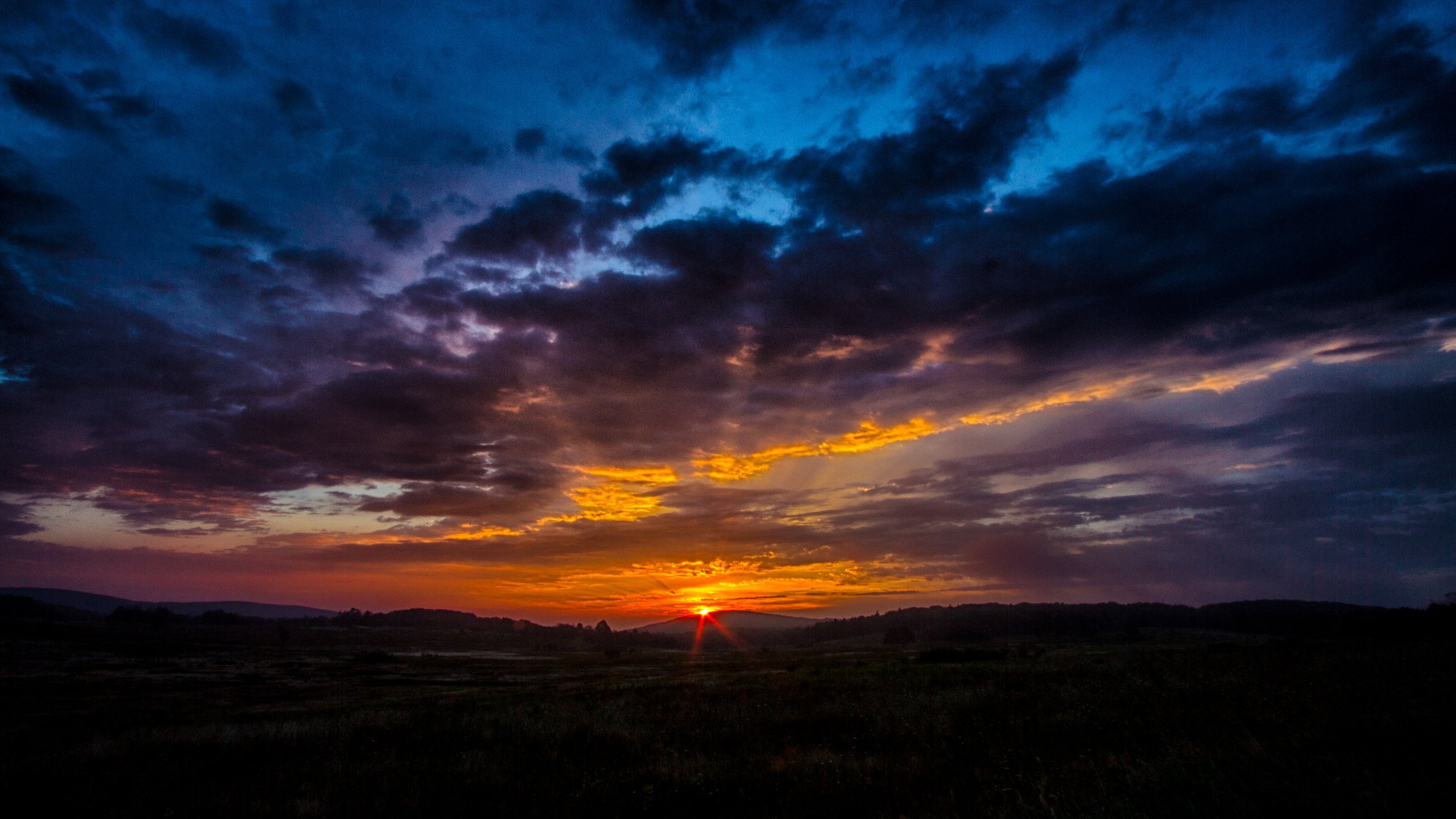 Обои небо, облака, восход, закат, горизонт, рассвет, the sky, clouds, sunrise, sunset, horizon, dawn разрешение 4952x3456 Загрузить