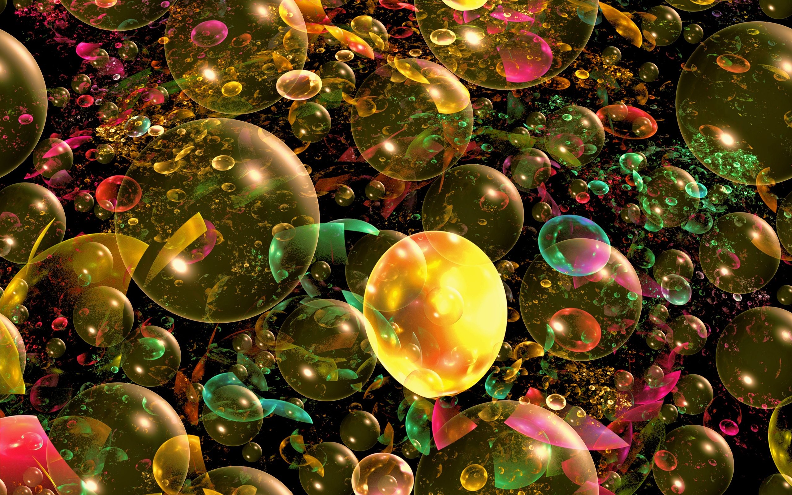 Обои цвет, пузыри, круги, color, bubbles, circles разрешение 4000x2500 Загрузить