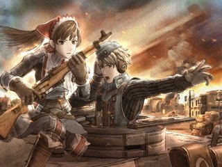 Обои valkyria chronicles, война, солдаты, war, soldiers разрешение 5052x3158 Загрузить