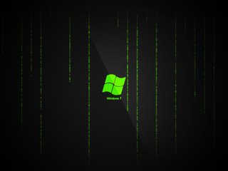 Обои матрица, windows seven, ос seven, matrix, os seven разрешение 2560x1600 Загрузить