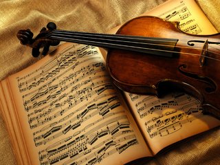 Обои ноты, скрипка, книга, notes, violin, book разрешение 3872x2592 Загрузить