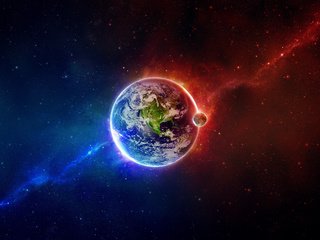 Обои земля, космос, планета, earth, space, planet разрешение 2560x1600 Загрузить