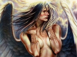 Обои фэнтези, крылья, ангел, 24ьт, fantasy, wings, angel разрешение 1920x1200 Загрузить