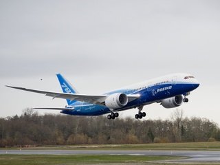 Обои боинг, 787, dreamline, polyot, boeing разрешение 3300x2640 Загрузить