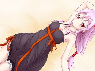 Обои inori, guilty crown, дощечка, plate разрешение 1920x1080 Загрузить