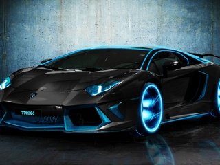 Обои машина, ламборгини, спортивная машина, tron auto, ламборджини авентадор, machine, lamborghini, sports car, lamborghini aventador разрешение 1920x1200 Загрузить