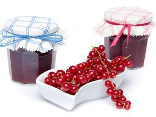 Обои красная, джем, ягоды, банка, смородина, варенье, red, jam, berries, bank, currants разрешение 4928x3264 Загрузить