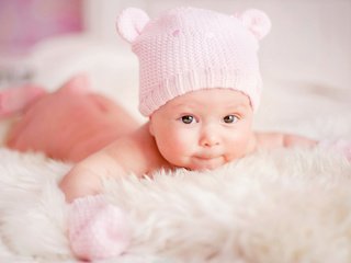 Обои ребенок, младенец, шапочка, детские, глазки, малышка, infant, дитя, child, baby, cap, eyes разрешение 5000x3000 Загрузить