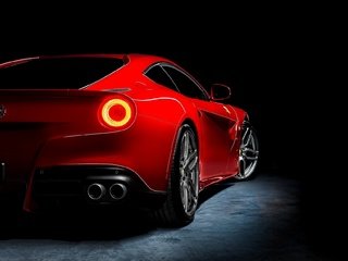 Обои феррари, 2014 год, вид сзади, ф12 берлинетта, ferrari, 2014, rear view, f12 berlinetta разрешение 1980x1257 Загрузить