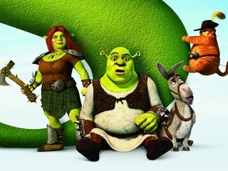 Обои мультфильм, кот в сапогах, шляпа, шрэк навсегда, осел, princess fiona, шрэк, шрек, фиона, шпага, огр, постер, cartoon, puss in boots, hat, shrek forever after, donkey, shrek, fiona, sword, ogre, poster разрешение 2880x1800 Загрузить