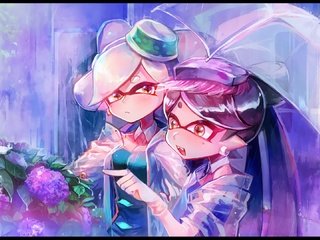 Обои цветы, аниме, девочки, зонтик, nintendo, flowers, anime, girls, umbrella разрешение 1920x1080 Загрузить