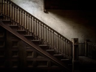 Обои лестница, ступеньки, фон, стена, перила, ladder, steps, background, wall, railings разрешение 2000x1335 Загрузить