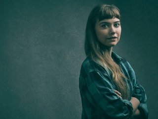 Обои девушка, взгляд, волосы, лицо, имоджен путс, girl, look, hair, face, imogen poots разрешение 5000x3336 Загрузить