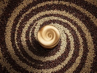 Обои текстура, зерна, кофе, семена, стакан, кофейные зерна, lightfarm studios, texture, grain, coffee, seeds, glass, coffee beans разрешение 1920x1280 Загрузить