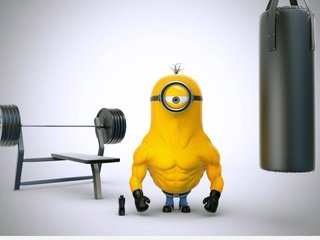 Обои мультфильм, миньоны, cartoon, minions разрешение 1920x1220 Загрузить