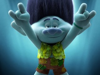 Обои мультфильм, персонаж, trolls, тролли, цветан, trolls world tour, cartoon, character разрешение 3840x2160 Загрузить