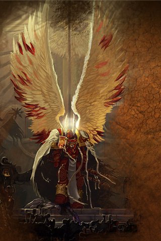 Обои крылья, доспехи, warhammer, wings, armor разрешение 1920x1080 Загрузить