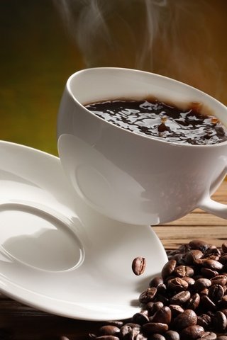 Обои зерна, кофе, чашка, кофейные, тарелка, проблемы, горячий кофе, grain, coffee, cup, plate, problems, hot coffee разрешение 1920x1259 Загрузить