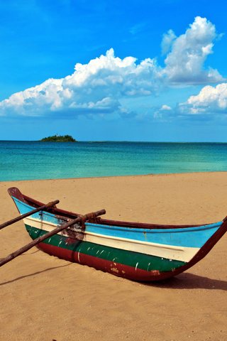 Обои море, пляж, лодка, тропики, sea, beach, boat, tropics разрешение 5184x3456 Загрузить