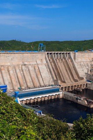 Обои амурская область бурейская гэс-1, the amur region bureya hydroelectric power station-1 разрешение 1920x1200 Загрузить