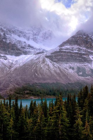 Обои канада, провинция альберта, icefields parkway, canada, alberta разрешение 1920x1080 Загрузить