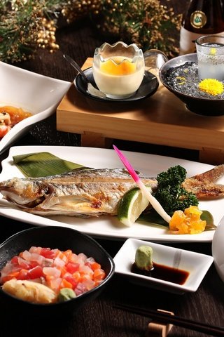 Обои еда, рыба, морепродукты, креветки, мидии, японская кухня, food, fish, seafood, shrimp, mussels, japanese cuisine разрешение 1920x1280 Загрузить