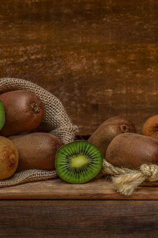 Обои фрукты, мешок, киви, натюрморт, fruit, bag, kiwi, still life разрешение 2048x1347 Загрузить