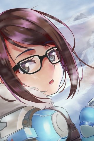 Обои девушка, оружие, взгляд, близзард, мэй, overwatch, girl, weapons, look, blizzard, mei разрешение 2500x1731 Загрузить