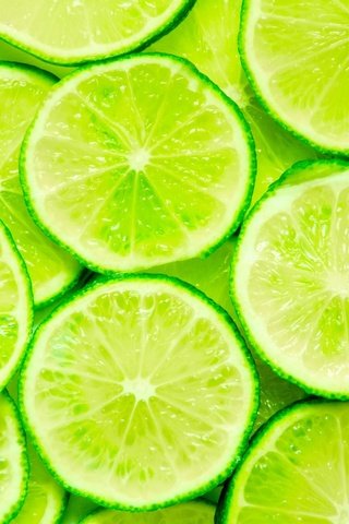 Обои фрукты, ломтики, лайм, дольки, цитрусы, fruit, slices, lime, citrus разрешение 2560x1600 Загрузить