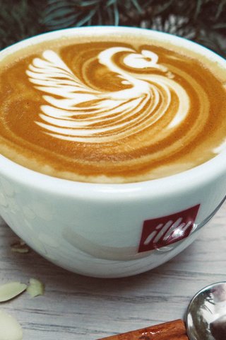 Обои напиток, корица, кофе, чашка, сливки, капучино, специи, drink, cinnamon, coffee, cup, cream, cappuccino, spices разрешение 2560x1600 Загрузить