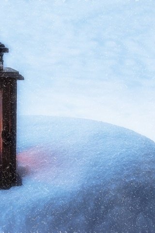 Обои снег, зима, фонарь, свечка, свеча, фонарик, e, snow, winter, lantern, candle, flashlight разрешение 2000x1332 Загрузить
