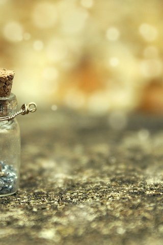 Обои бутылочка, боке, фигурка, баночка, bottle, bokeh, figure, jar разрешение 3840x2400 Загрузить