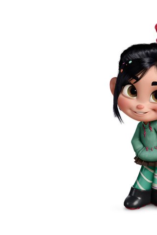 Обои мультфильм, девочка, белый фон, персонаж, vanellope von schweetz, aka meganfan, девочка. мультфильм, ральф, cartoon, girl, white background, character, girl. cartoon, ralph разрешение 5462x3072 Загрузить