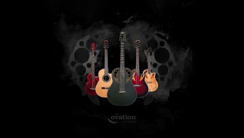 Обои обои, гитара, музыка, черный, wallpaper, guitar, music, black разрешение 1920x1080 Загрузить